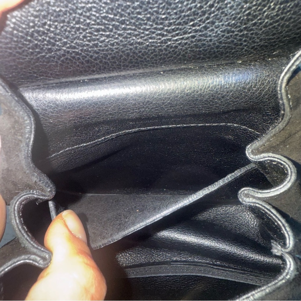 Delvaux Black Suede Mini Cerceau Bag Purse - Picture 12 of 14
